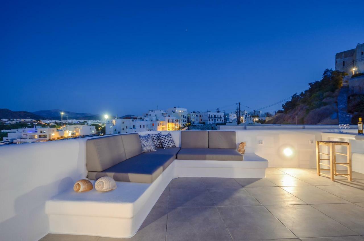 Ferienwohnung Cycladic Breeze Naxos City Exterior foto